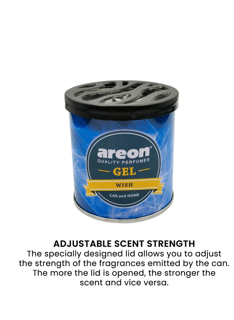 Areon Wish Gel Car Air Freshener Combo - 2x 80g - Image 3