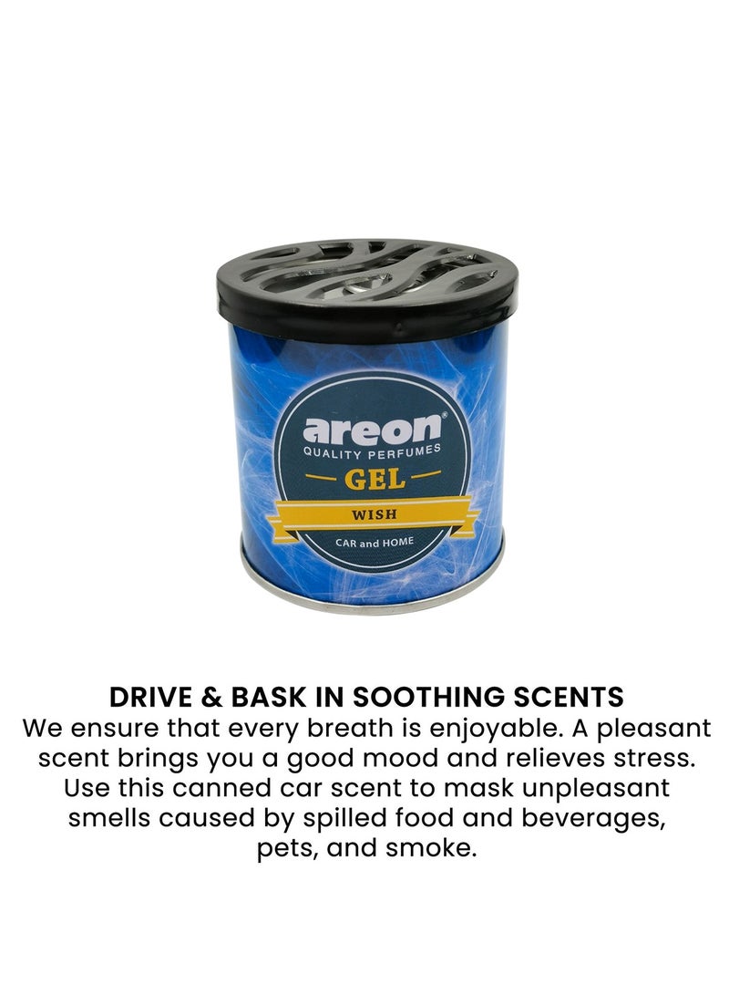 Areon Wish Gel Car Air Freshener Combo - 2x 80g - Image 5