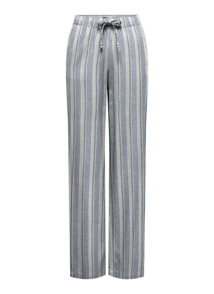 Only  Onlgoa Mw Linen  Pull-Up Pant  "32 for Women | Best Price UAE