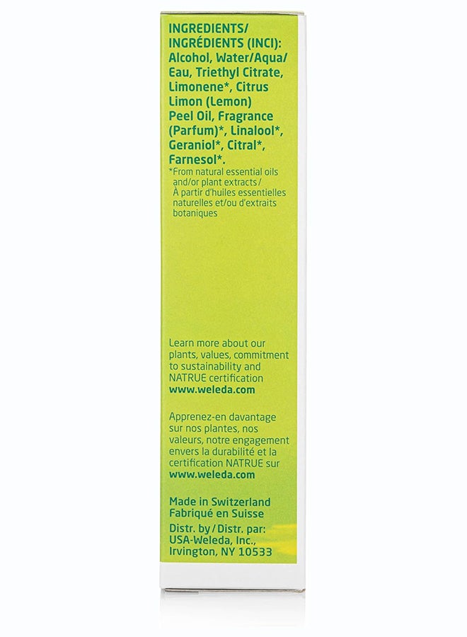 Weleda Citrus Deodorant Spray (100 ml) – Natural 24-Hour Deodorant for Long-Lasting Freshness, with Lemon Essential Oil, Aluminum Salt-Free - Image 3