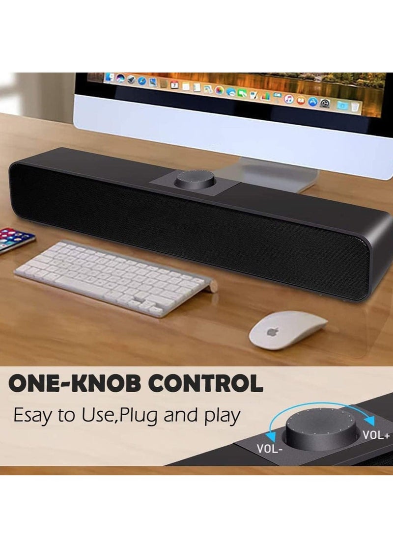 Bluetooth Wired Soundbar Speaker USB Powered with Dual Mode Connectivity - Image 5