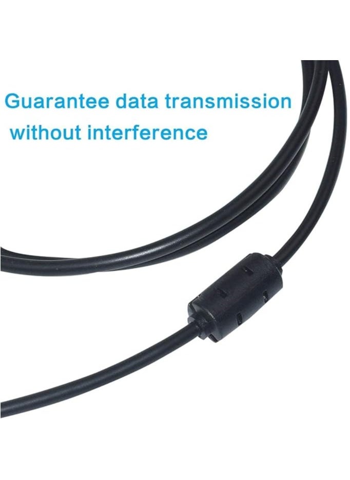 erorex - Replacement Camera Transfer Data Sync Charger Cable Charging Cord Compatible with Panasonic Lumix Camera DMC-G7 DMC-S5 DMC-ZS25 DMC-TZ35 ZS40 ZS50 TS30 SZ3 TZ8 TZ11 TZ15 TZ24 F2 FH25 FH4 FH5 & More - Image 1