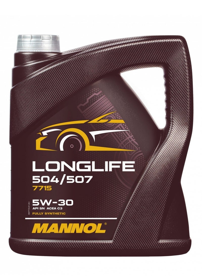 Mannol Engine Oil LongLife 504/507 5W-30 (VAG) 5L - Image 1