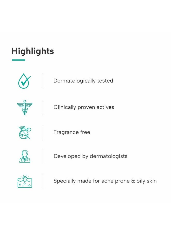 DERMATOUCH DERMATOUCH Salicylic Acid 2% Sebustop w/w 2% Face Serum | For Acne & Blackheads | Specially for Acne-prone & Oily Skin | 18ml  - Image 3
