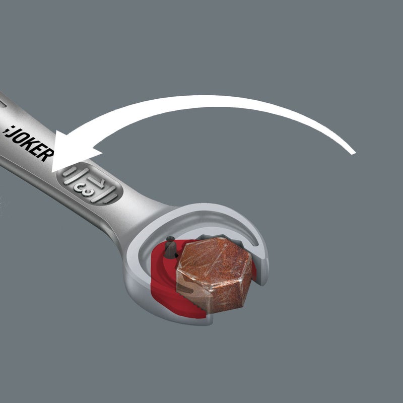 Wera Joker Sw 9/16 Sb Ratcheting Combo Wrench - Image 4