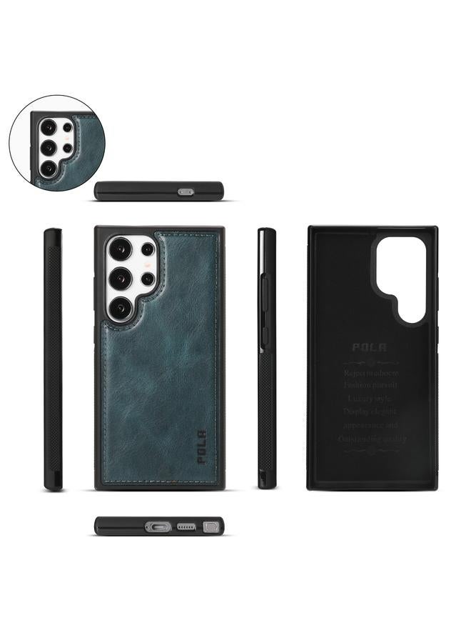 اس-توب جراب هاتف Samsung Galaxy S24 Ultra 5G Crossbody متعدد الوظائف بسحاب ومحفظة جلدية - Image 3