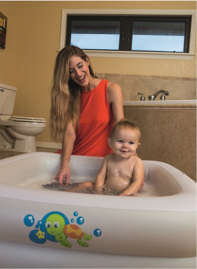 حوض سباحة و استحمام للأطفال 86x86x25 سم - 51116