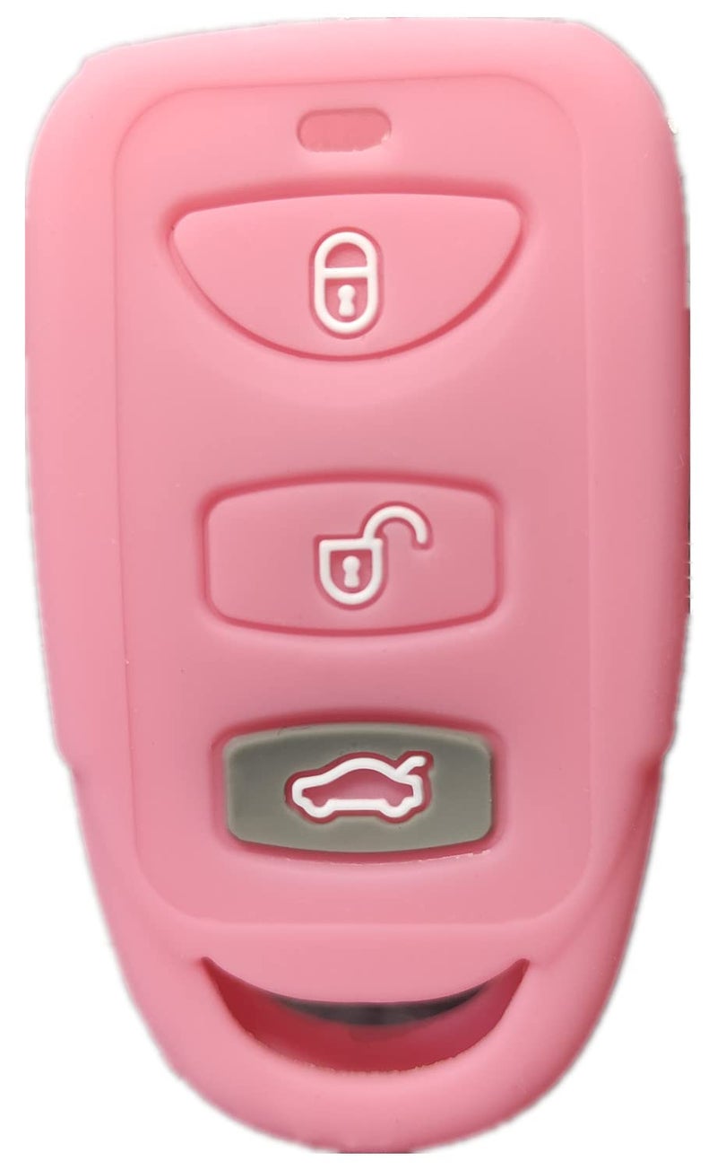Smart Key Fob Cover Case Protector Keyless Remote Holder for Hyundai Elantra Genesis Sonata Kia Sorento Forte Optima 25000