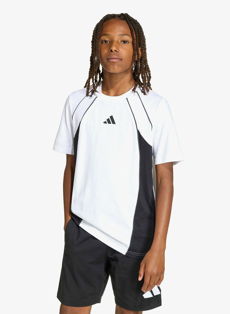 Adidas Youth Color Block T-Shirt - Image 3