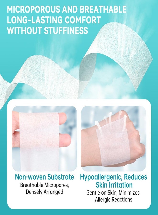 Dimora Soft Paper Surgical Tape 8 Rolls- Hypoallergenic Medical Tape for Sensitive Skin，Breathable First Aid Wound Tape with Pain-Free Removal, Secures Dressing and Medical Devices -2" x 10 Yards - Image 4