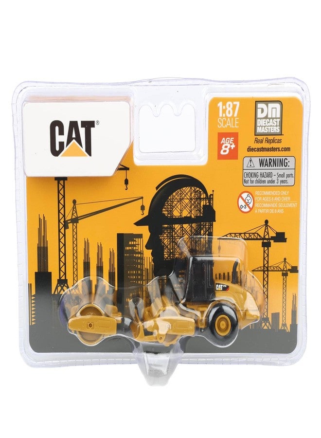 دايكاست ماسترز مكبس أسطواني من داي كاست ماسترز بمقياس 1/87 من طراز CAT 9CS56 مع ملحق أمامي قابل للتبديل 84662CS - Image 1