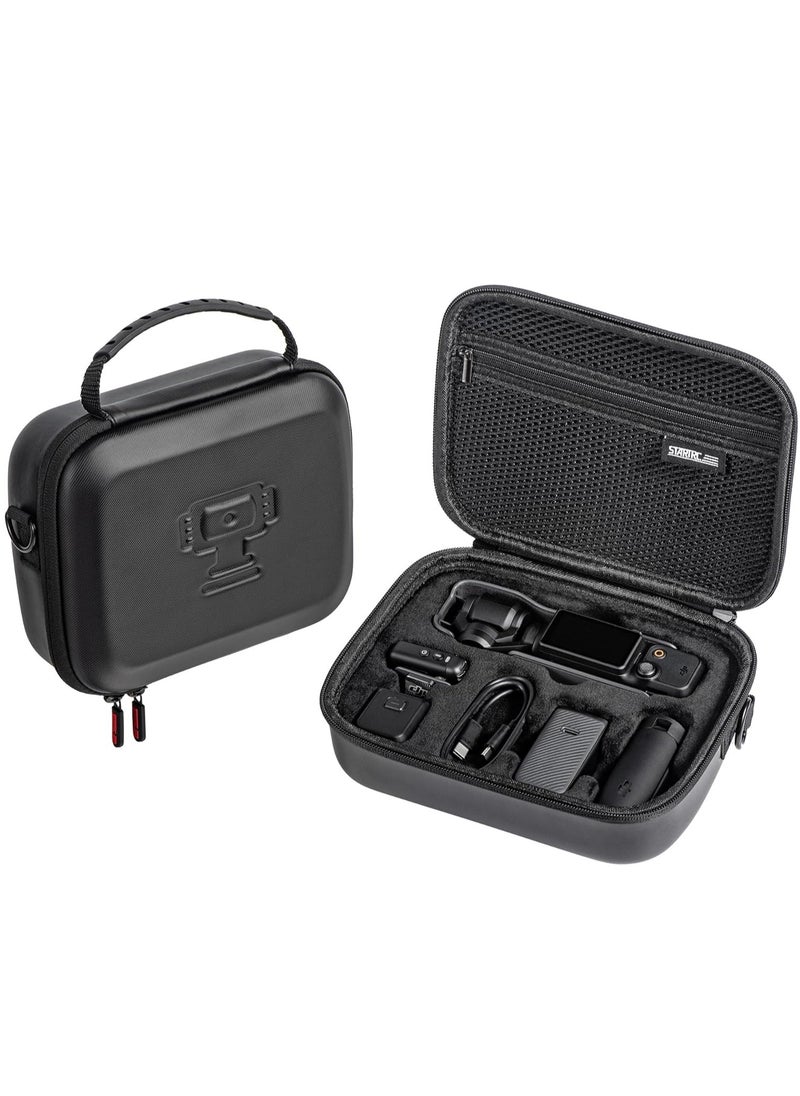 Hicomony Carrying Case for DJI Osmo Pocket 3, Portable PU Storage Protective Bag for DJI Osmo Pocket 3 Creator Combo Accessories with shoulder straps[Case Only]  - Image 1