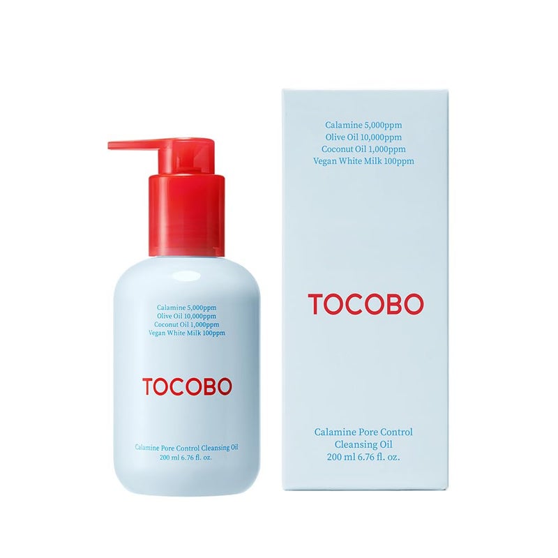 TOCOBO Calamine Pore Control Cleansing Oil 200ml  676 fl oz  Blackheads Makeup Cleansing Pore Care Deep Cleansing mothers day