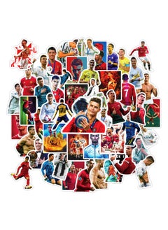 50pcs New Cristiano Ronaldo Football Star Stickers