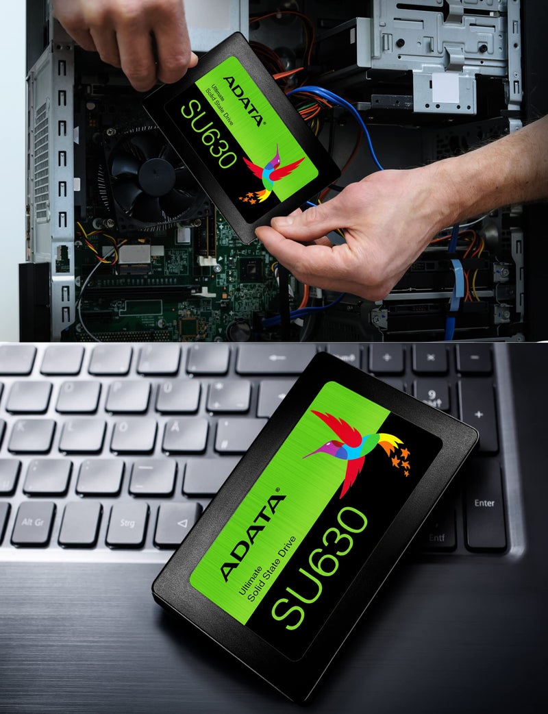 ADATA Ultimate SU630 480GB Solid State Drive, Black - Image 2