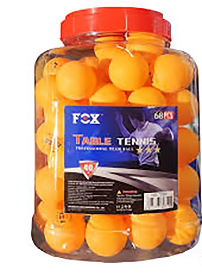فوكس كرات تنس الطاولة فوكس - 60 قطعة - Image 1
