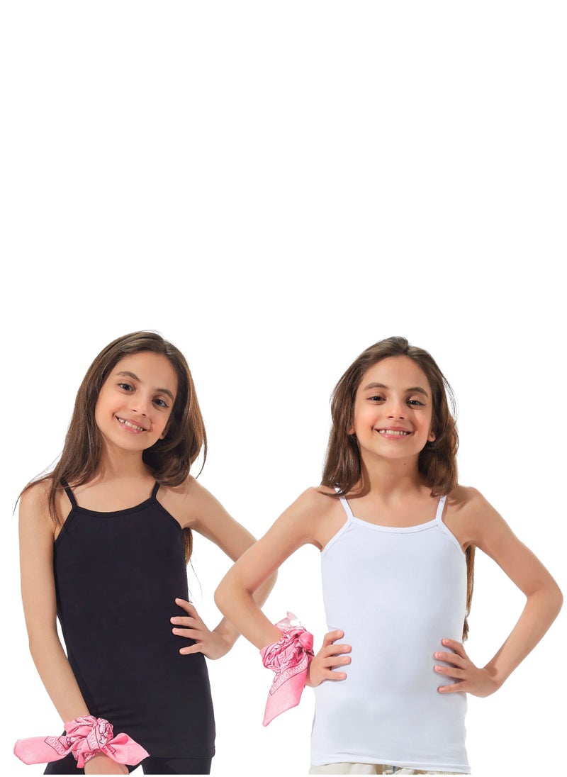 Mesery - Bundle Of (2) Girls Top Cotton - Image 1