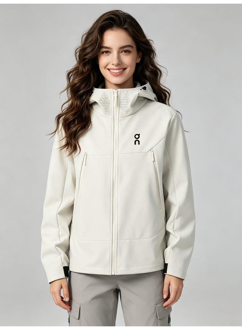 اون راننج On Running men's and women's windproof and waterproof hooded jacket - Image 4