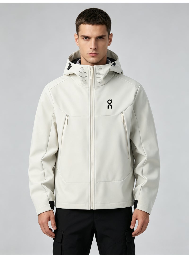 اون راننج On Running men's and women's windproof and waterproof hooded jacket - Image 1