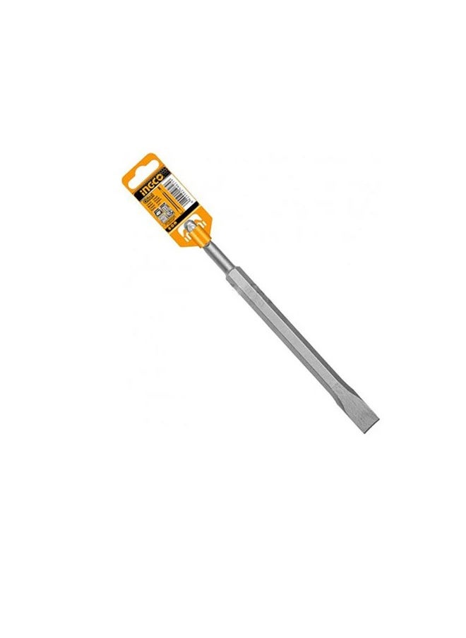 INGCO INGCO SDS-Plus Flat Chisel 14×250 mm – DBC0122501 for Concrete & Masonry Demolition  - Image 1