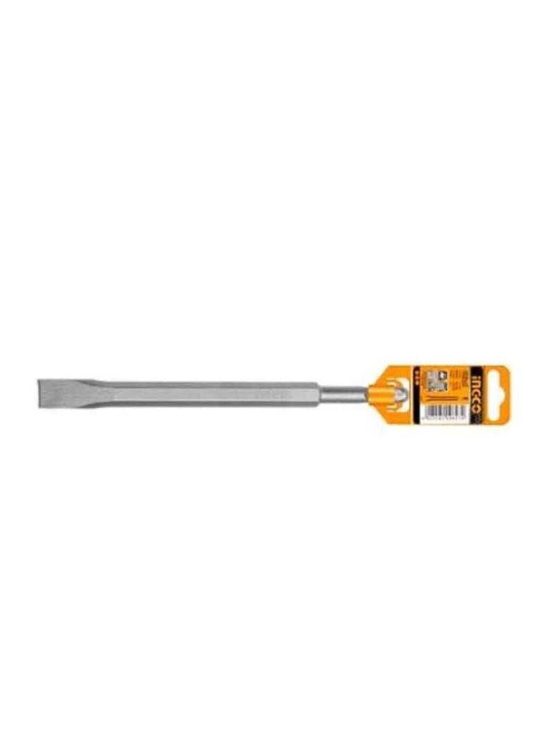 INGCO INGCO SDS-Plus Flat Chisel 14×250 mm – DBC0122501 for Concrete & Masonry Demolition  - Image 4