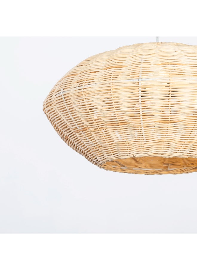 tbshomelamp Bamboo-Boho Celling Lighting Beige  40x25 cm  - Image 3