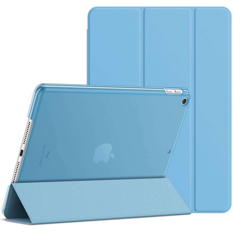 JETech Case for iPad (9.7-Inch, 2018/2017 Model, 6th/5th Generation), Smart Cover Auto Wake/Sleep (Blue) - Image 1