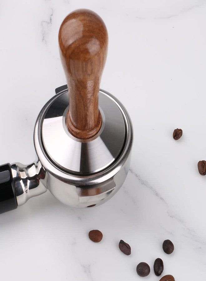 omgogo Stainless Steel Coffee Tamper 58mm Barista Espresso Base Coffee Bean Press - Image 5
