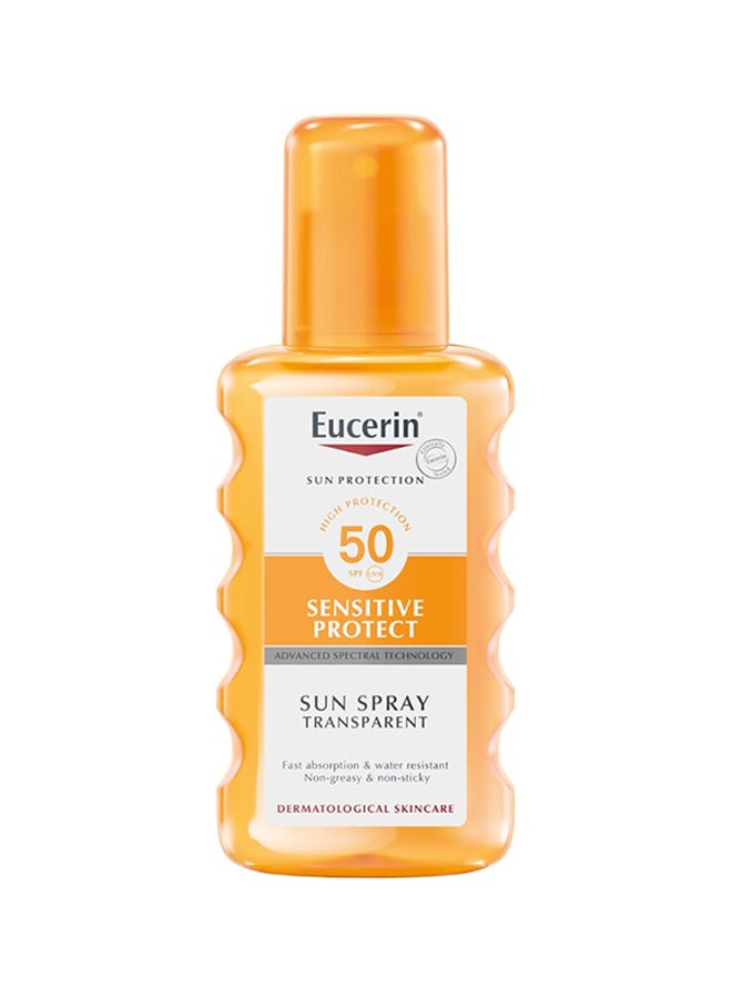 يوسيرين بخاخ الحماية من الشمس الشفاف بعامل حماية من الشمس SPF50 200ملليلتر - Image 1