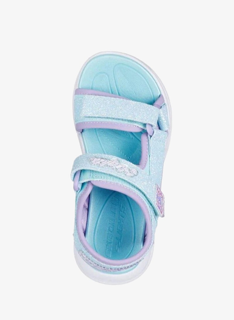 SKECHERS Kids Sola Glow Sandal - Image 2