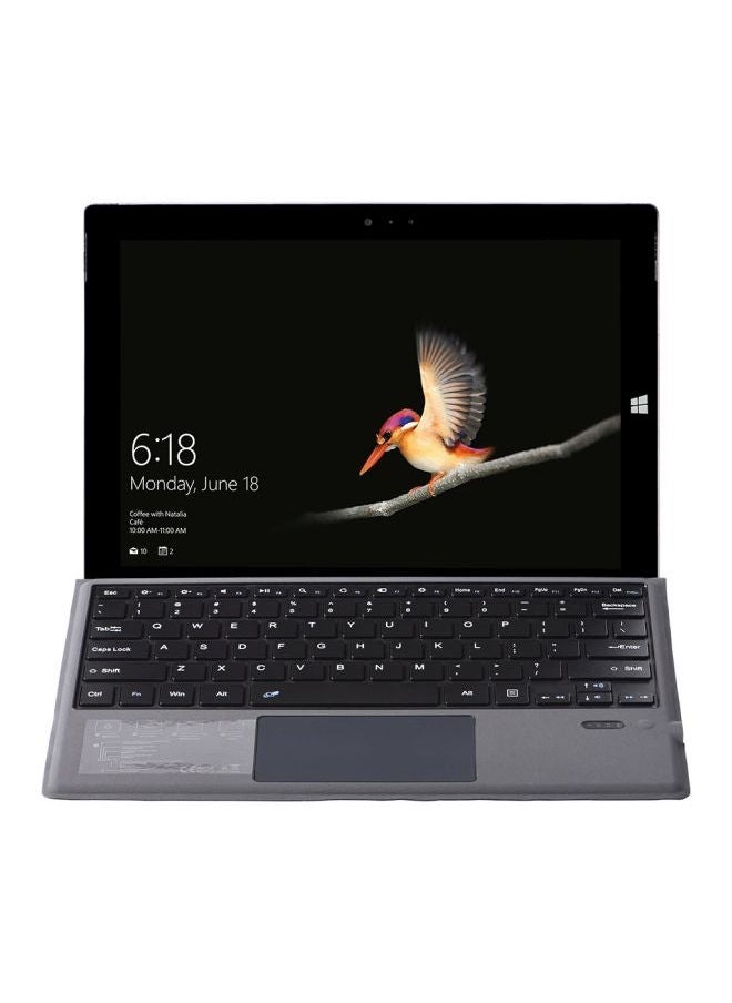 NIBEMINENT - Bluetooth Keyboard For Microsoft Surface Pro 3/4/5/6/7 Black - Image 1
