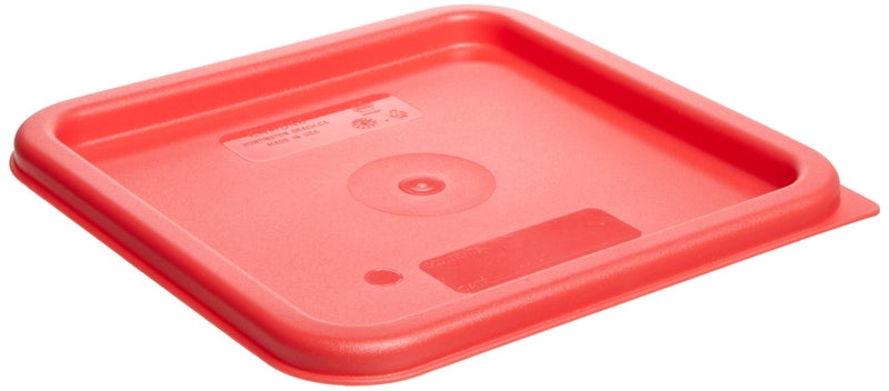 Cambro SFC6 CamSquares Winter Rose Polyethylene Lid for 6 qt and 8 qt Capacity Food Storage Container