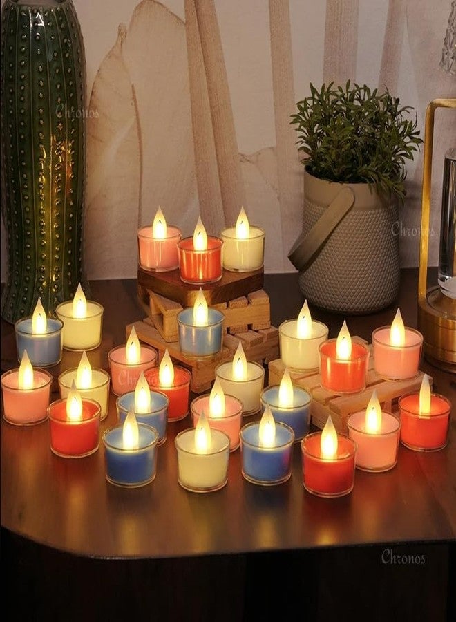 Chronos LED Tea Light Votive Candles - Image 1