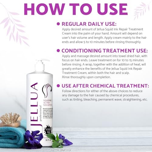 Jellua Squidink Active Shampoo 32 fl oz - Image 3