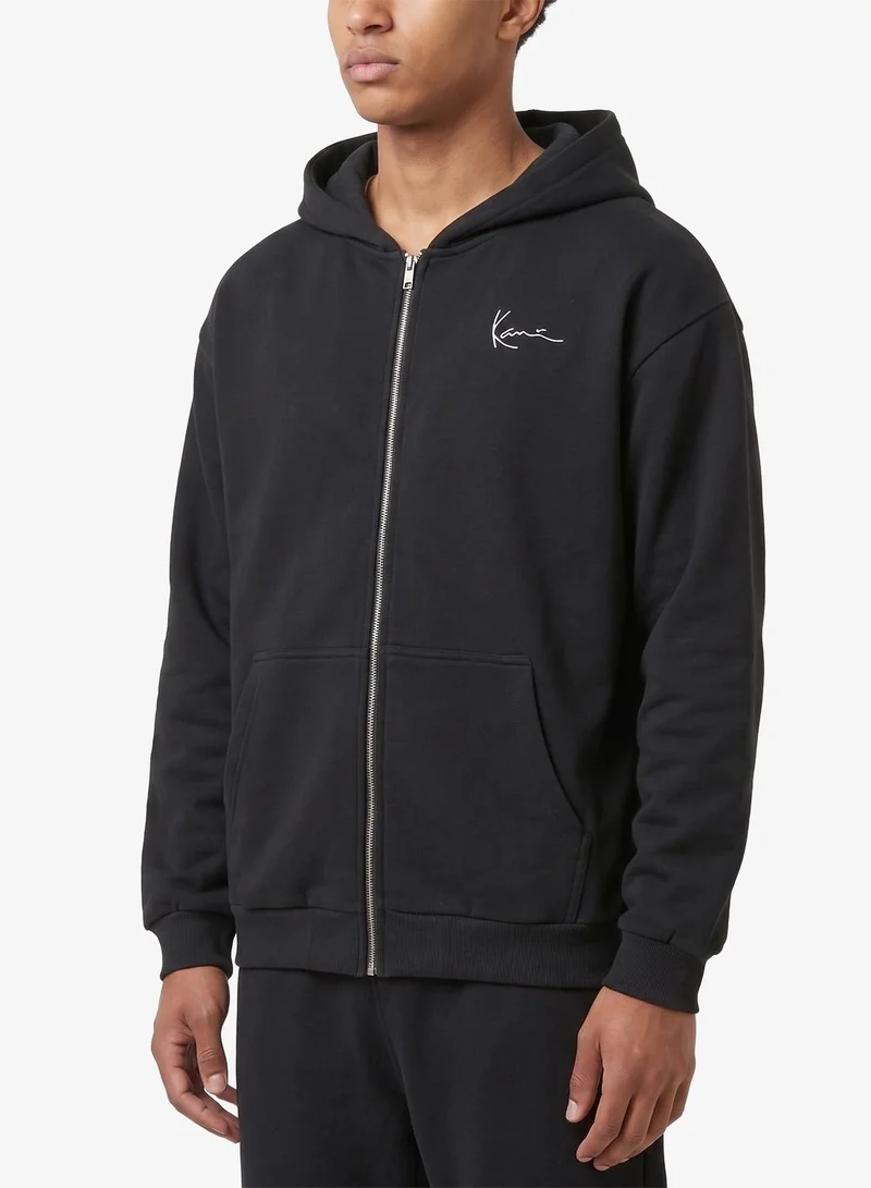 Karl Kani  Chest Signature Essential OS Zip Hoodie for Men | Best Price UAE
