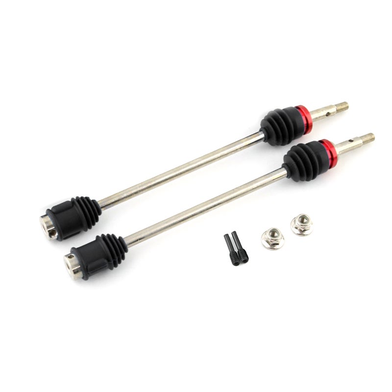 Drive Shaft: Black Steel Front & Rear Driveshaft - Durable Long-Lasting Better Control Handling Driveshaft Replacement for 1/10 Remote Control Cars Traxxas E-Revo/E-Maxx/T-Maxx/Revo - Image 4