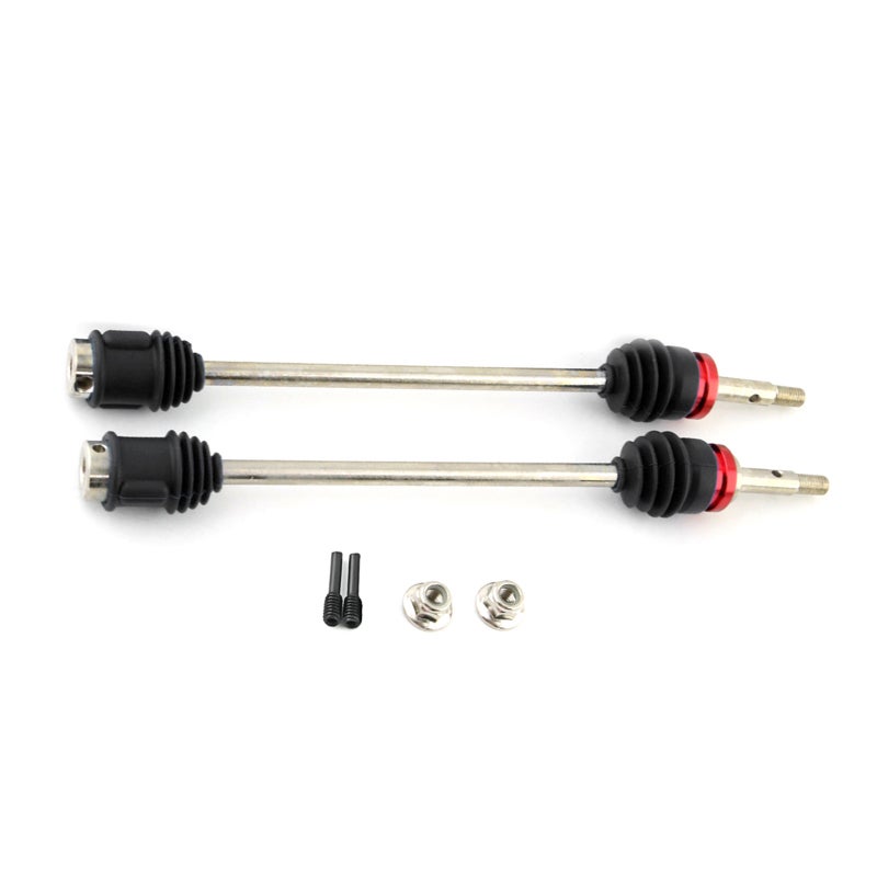 Drive Shaft: Black Steel Front & Rear Driveshaft - Durable Long-Lasting Better Control Handling Driveshaft Replacement for 1/10 Remote Control Cars Traxxas E-Revo/E-Maxx/T-Maxx/Revo - Image 3