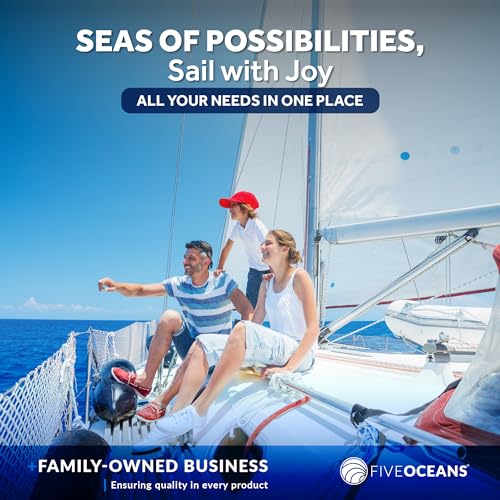 Five Oceans 14-1/2-Inch Sailing Boat Wind Direction Indicator, Wind Vane with Sensitive Ball Bearing - FO2080 - Image 5