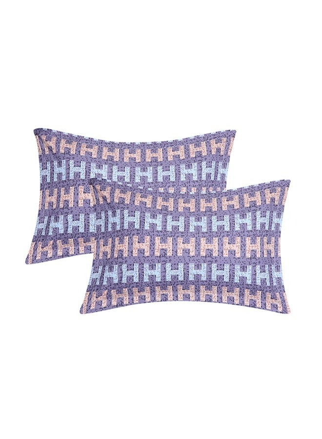 Status Contract مجموعة ربيع صيف - ملاءة سرير مزدوجة غنية بالقطن مع 2 غطاء وسادة لغرفة النوم، المنزل، الفندق - 120 جرام/متر مربع، 210 × 215 سم - Image 5