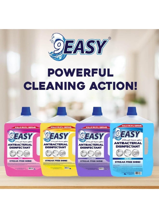 9EASY Antibacterial Disinfectant Ocean 3L - Image 4