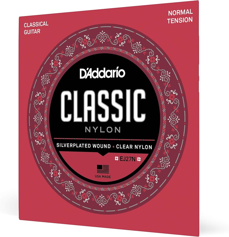 D'Addario أوتار جيتار نايلون كلاسيكية D'Addario EJ27N - Image 1