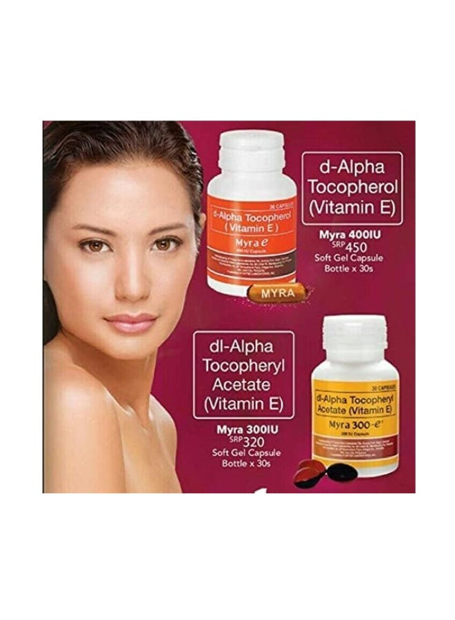 Myra E 400 IU Vitamin E Capsules 30’s | d-Alpha Tocopherol for Skin & Antioxidant Support - Image 4