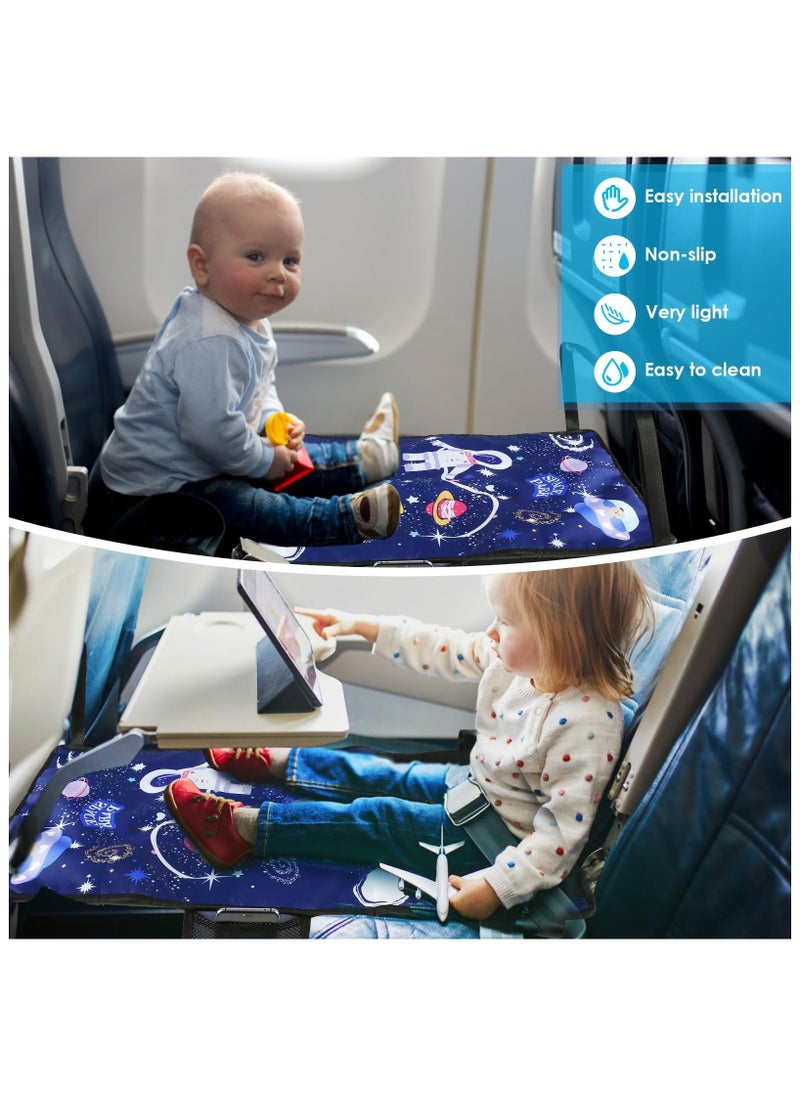 Toddler Travel Bed，Toddler Airplane Seat Extender, Foldable Travel Bed for Kids, Portable Plane Travel Essentials for Toddler Leg Rest & Lie Down, with Side Pockets (BLUE) - pzsku/ZAEE4120A60691EF139A6Z/45/_/1721983792/e93cf544-ad33-4548-8d20-0c6350a8c72f