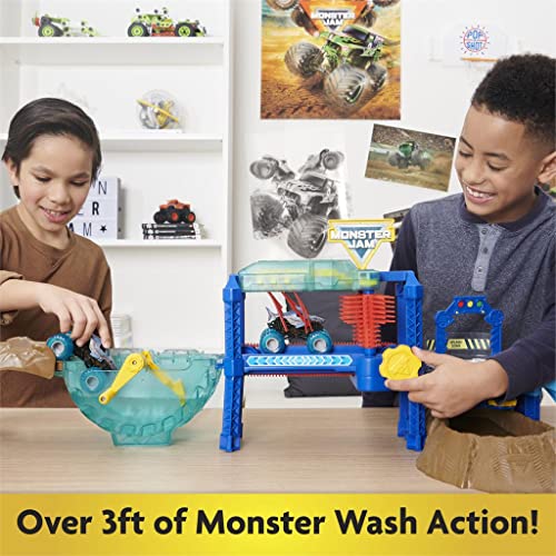 Spin Master 6060160 Monster Jam 1T64 Truck Wash Playset - Image 5