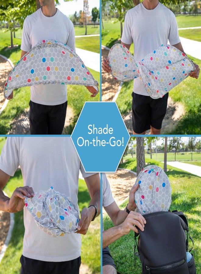 Squirrel Products Swing Shade for Outdoor Baby Swings - Portable Folding Sunshade for Toddlers, Durable UV-Resistant Canopy, Easy Installation, Fits Most Swing Sets - Image 5