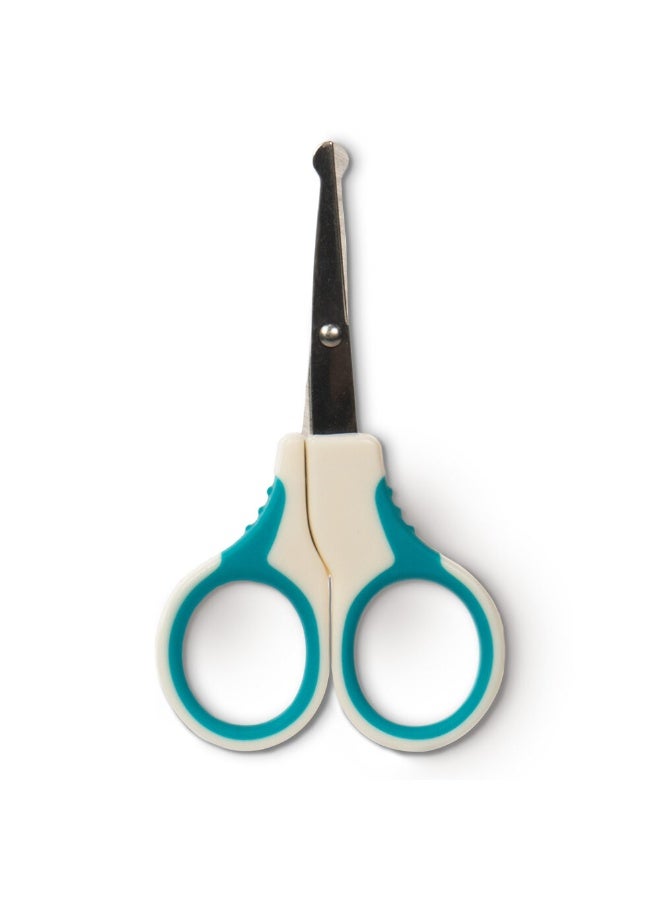 Baboo Manicure Set for baby - Scissors & Nails Clipper - Baby Nail Trimmer with Round Tip – Safety Blunt Stainless Steel Scissors with Nails Clipper for Newborn - 0+ Months (Lagoon Fiesta) - Image 5