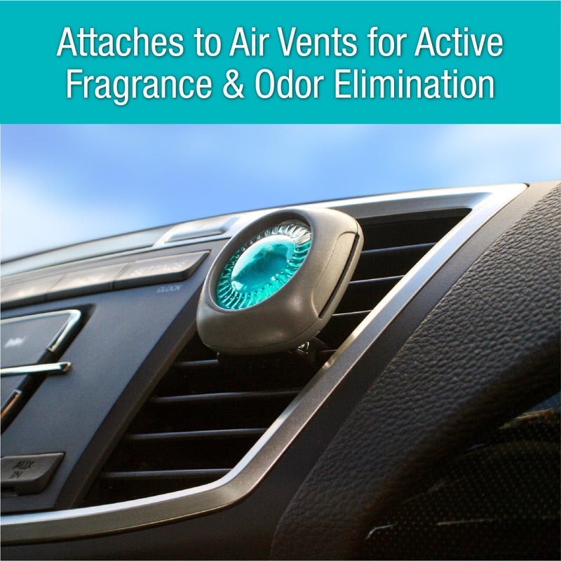 Arm & Hammer AH8203IB Island Breeze Freshness Vent Clip for Car Air Freshener 4 Pack of 3 Piece in Each - Image 3