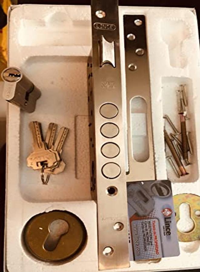 أبواب كالون أسطوانية مصنوعة بالكمبيوتر من السوق الإسبانية لون فضي - Image 2