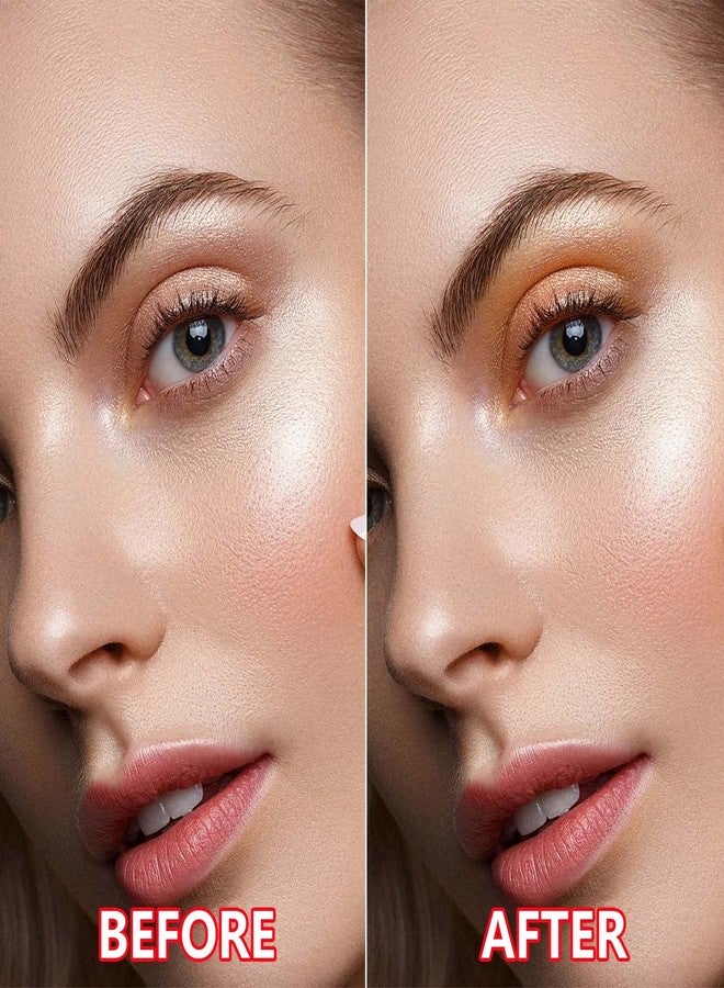 DuoZeng 12 Colors Naked Eyeshadow Palette,Shimmer Glitter Eye Shadow Palette Makeup Natural Highly Pigmented Smokey Eyeshadow Palettes,Long-lasting Makeup Pallets for Women(Shimmer) - Image 3