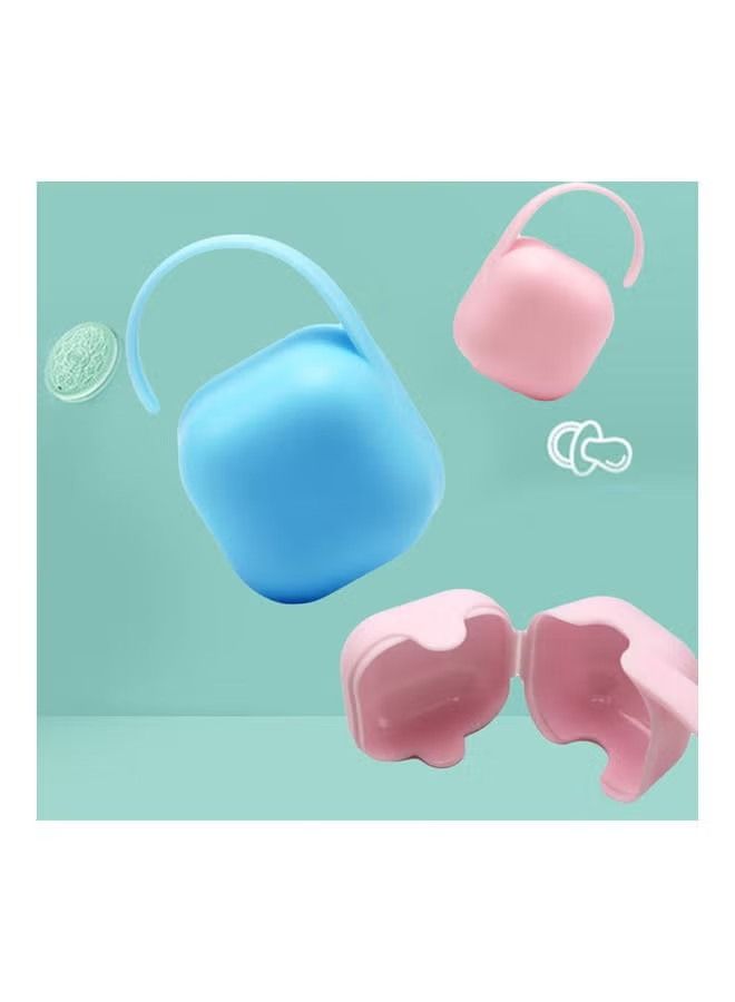 أوريتي Oriti المحمولة للأطفال الرضع اللهاية الحلمة الحلمة المهد حامل صندوق تخزين السفر - Image 2